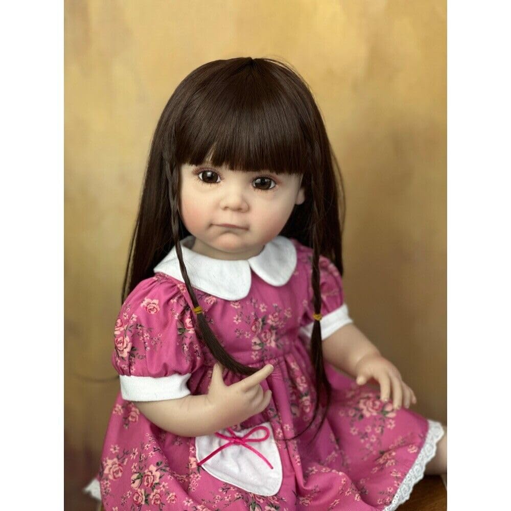 Amazon.co.jp: Meeler リボーンドール 女の子 55cmリアルな 笑顔